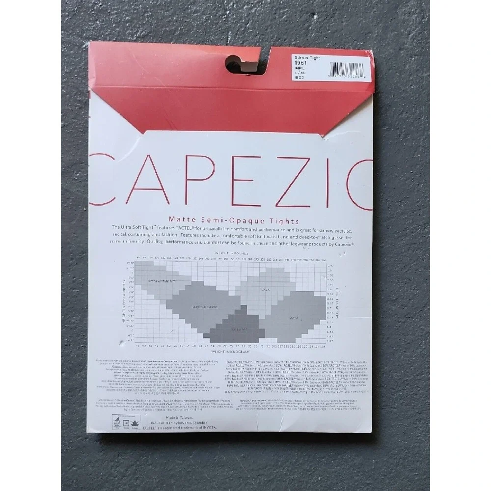 Capezio Ultra Soft Stirrup Tight L/XL Matte Semi Opaque Tights MPL Moccasin NWT